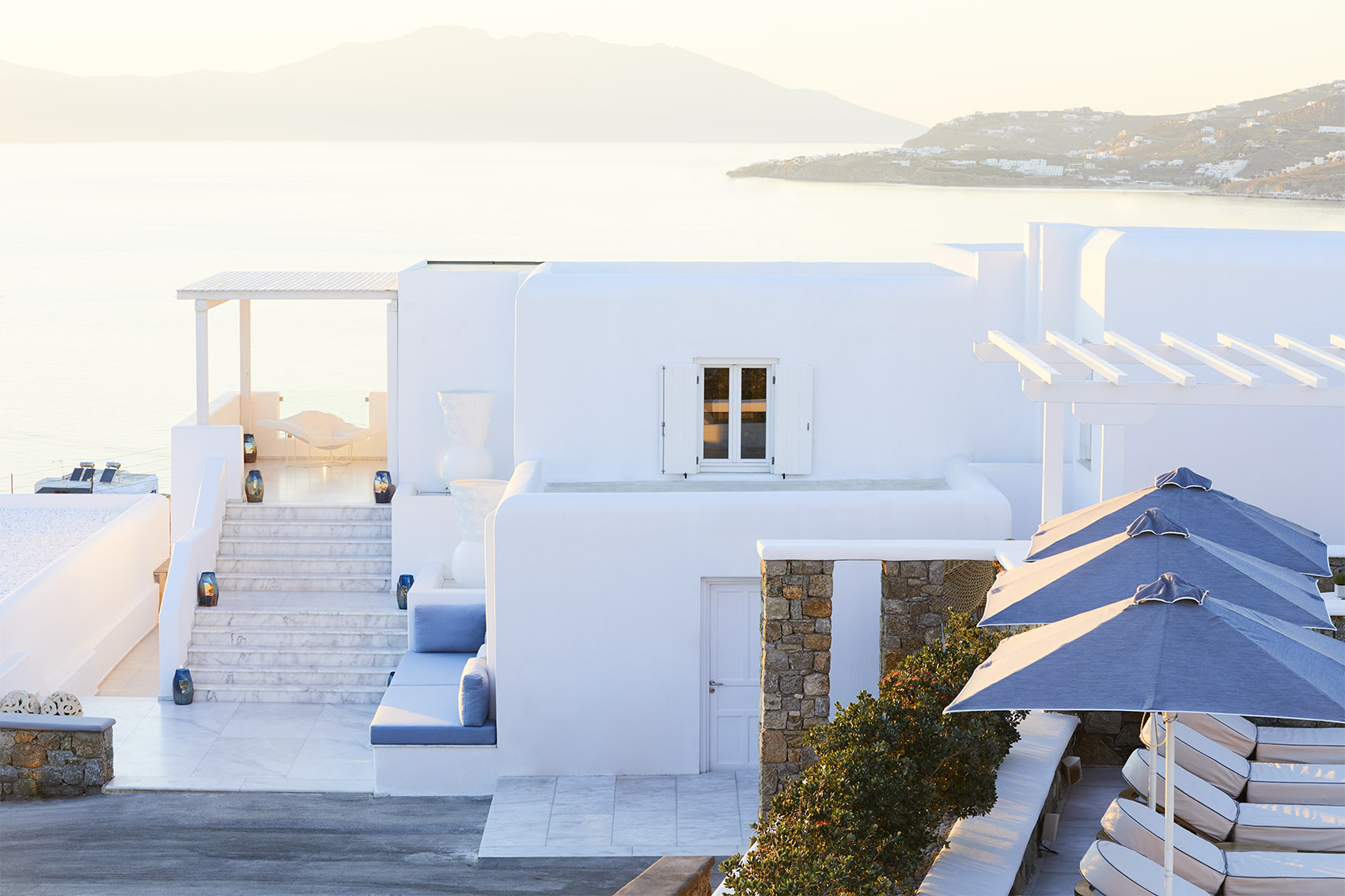 希臘絕美酒店，享受著無盡的天然海景